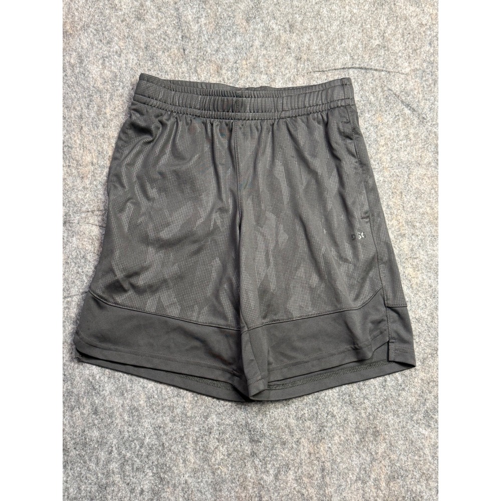 DSG Youth Boys Athletic Shorts Black Mesh Elastic Waist Size M 10-12‎